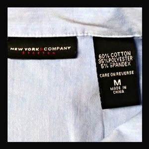 New York & Company Tops - New York and Company Tapered Fit Long Sleeve Top M New York & Company Tops - New York and Company Tapered Fit Long Sleeve Top M